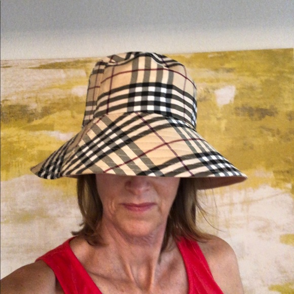 NWOT Reversible Plaid Bucket Hat - Picture 7 of 10